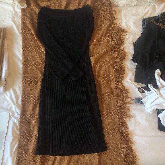 Gentle Fawn Black Dress - Picture 1 of 2